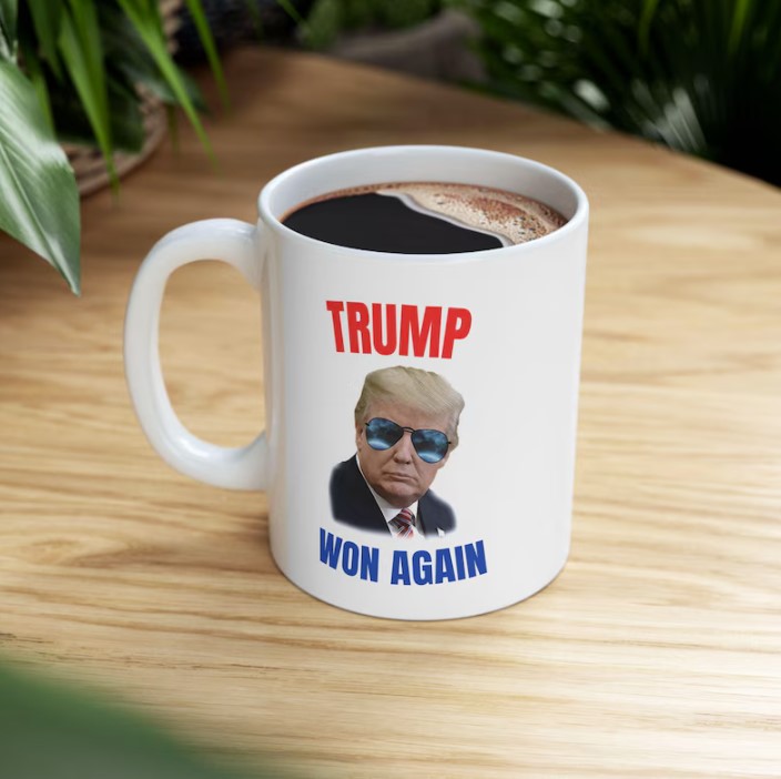 Trump Won Again Mug