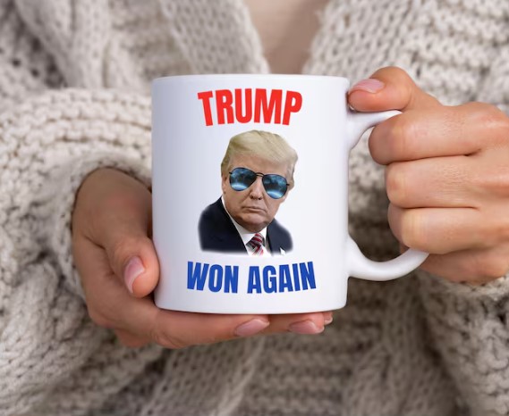 Trump Won Again Mug