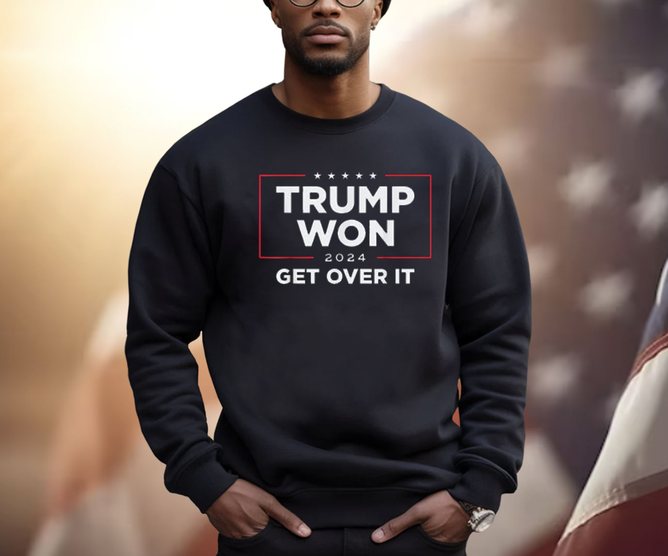 Trump Won Get Over It 2024 Shirt