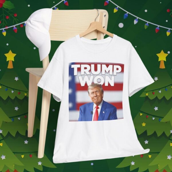 Trump Won White T-Shirt
