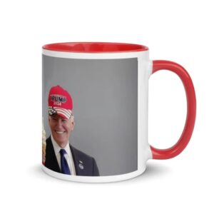 Trump Working Fast Food Coffee Mug