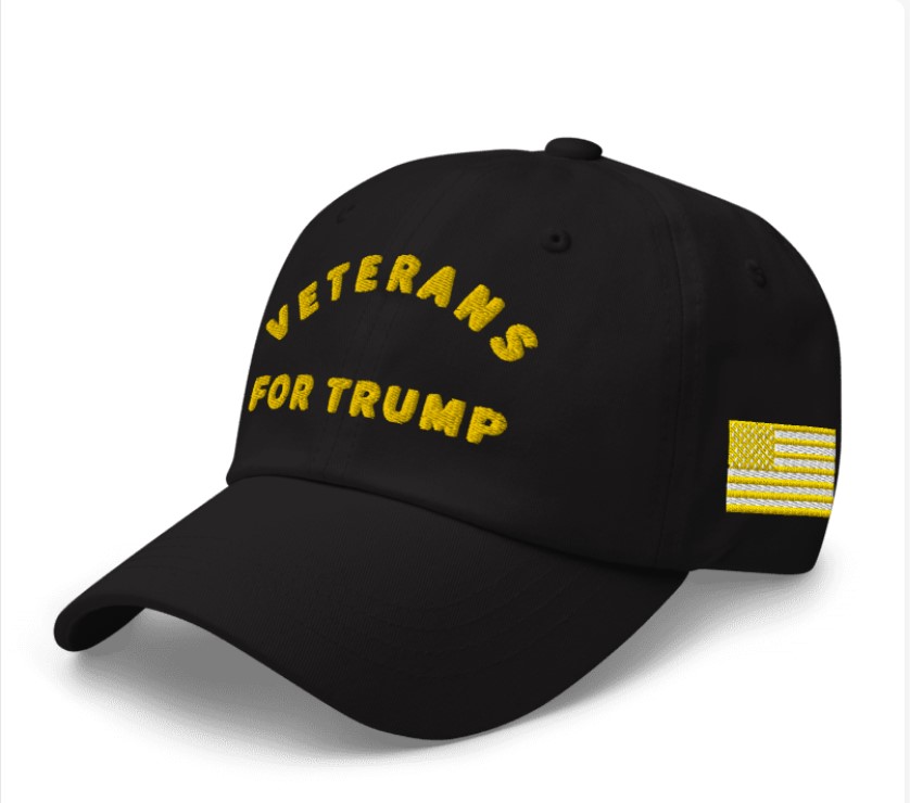 Veterans For Trump 2024 Hat