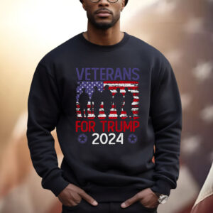 Veterans For Trump 2024 T-Shirt