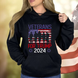 Veterans For Trump 2024 T-Shirt