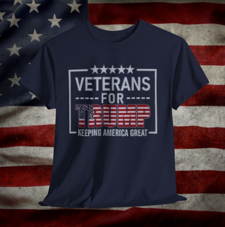 Veterans For Trump T-Shirt Save America