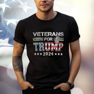 Veterans for Trump 2024, Patriotic American Pro Trump Shirt