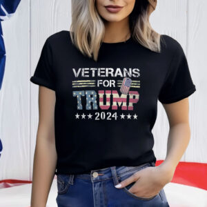 Veterans for Trump 2024, Patriotic American Pro Trump Shirt