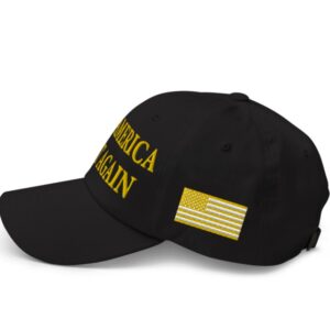 Victory! Black Dark 45-47 MAGA Hat
