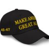 Victory! Black Dark 45-47 MAGA Hat