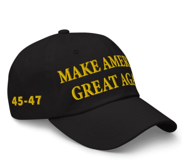 Victory! Black Dark 45-47 MAGA Hat