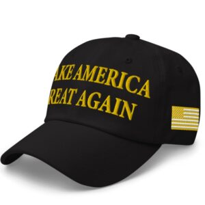 Victory! Black Dark 45-47 MAGA Hat