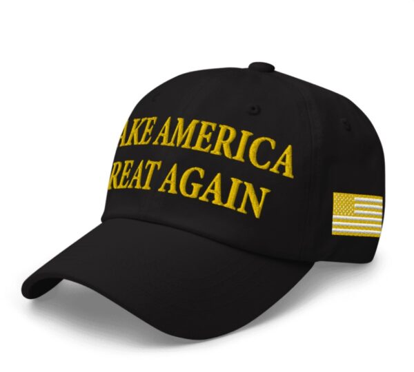 Victory! Black Dark 45-47 MAGA Hat