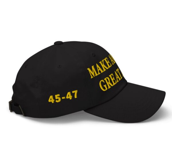 Victory! Black Dark 45-47 MAGA Hat