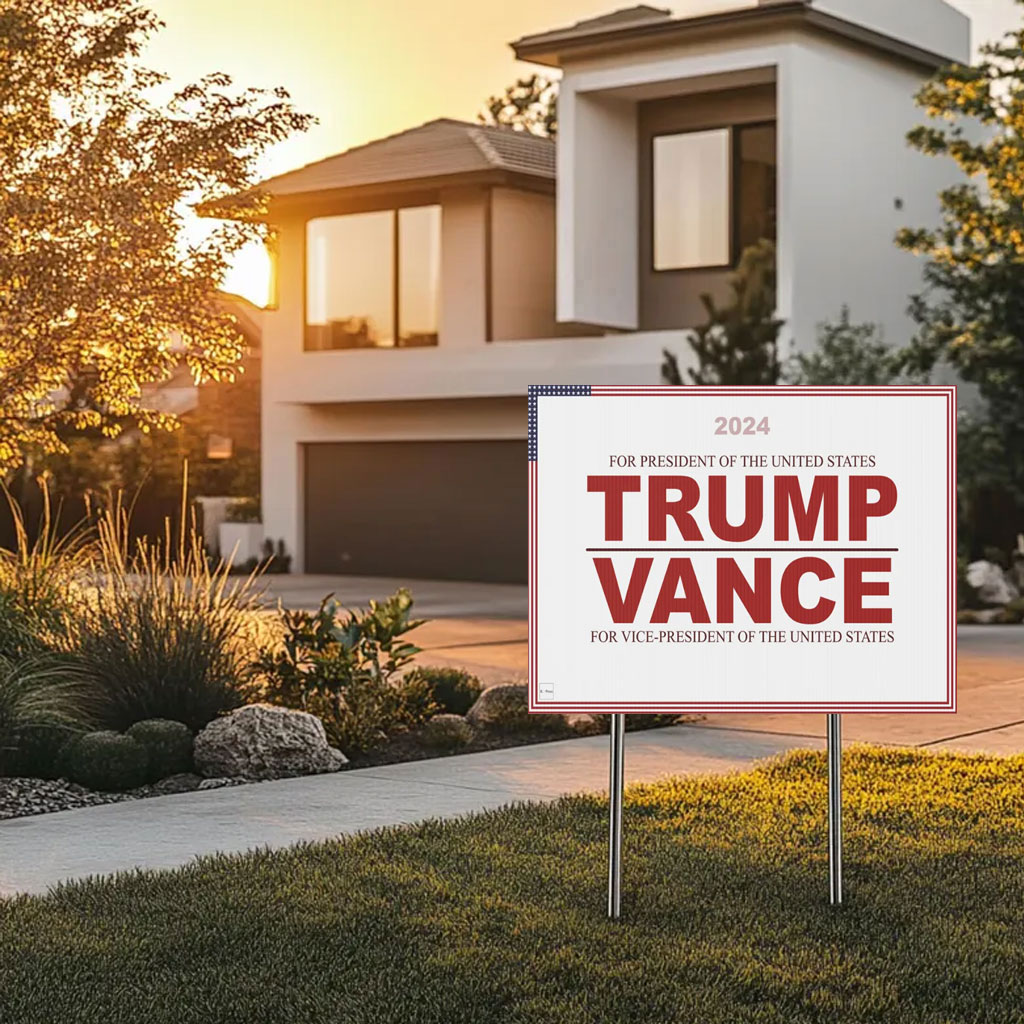 Victory! Trump - Vance 2024 Yard Sign