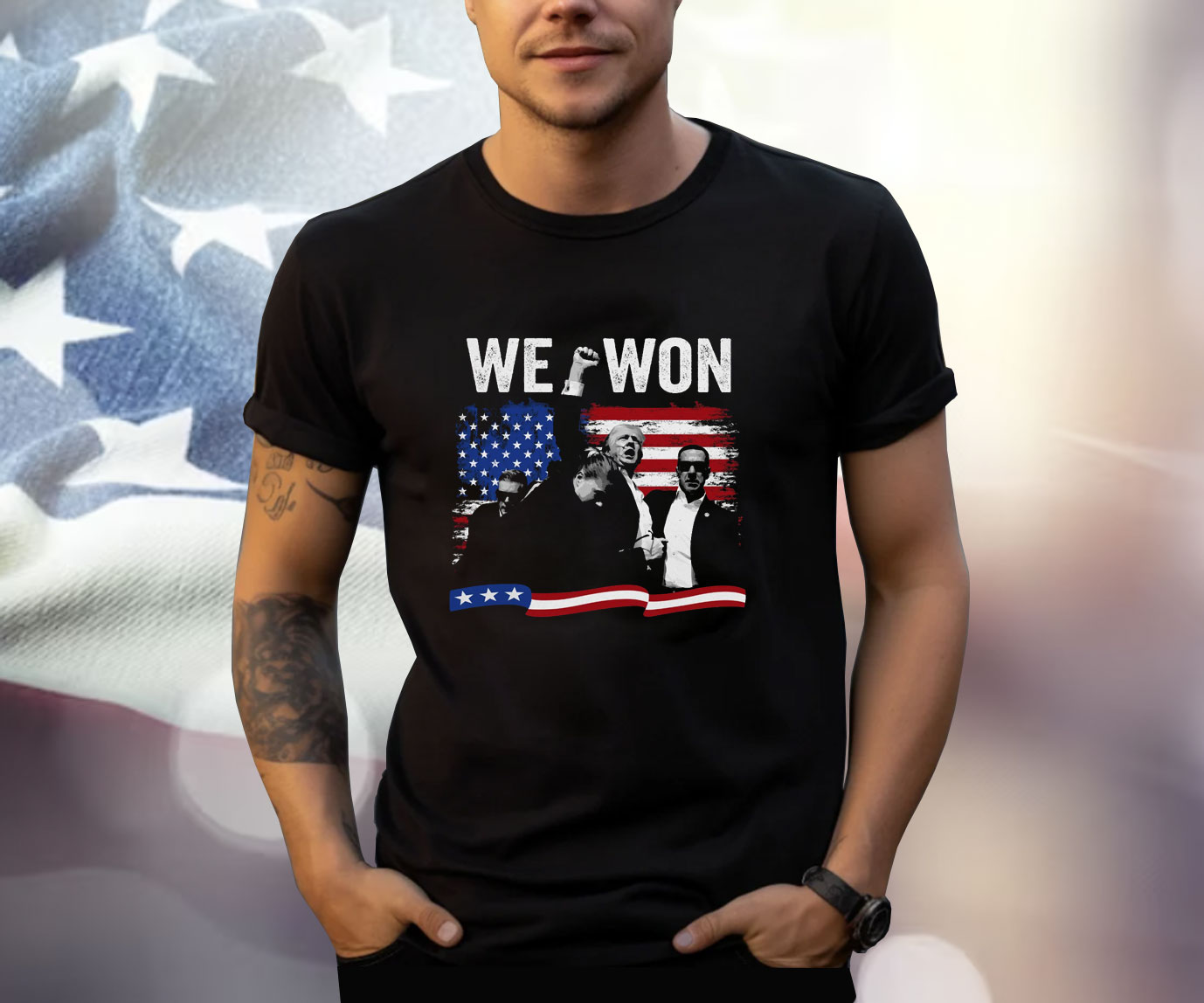 We Won Shirt, Trump Won Shirt