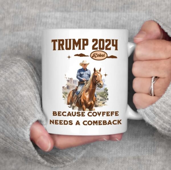 Western Cowboy Trump 2024 Mug