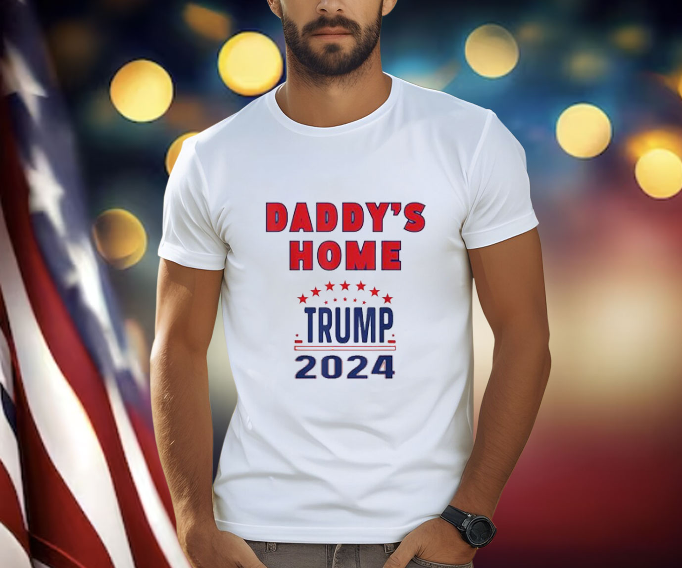 Winning So Much We Made Tees Trump 2024 Daddys Home T-Shirt