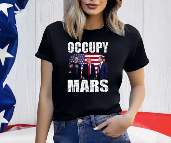 Elon Musk Trump Shirt Occupy Mars