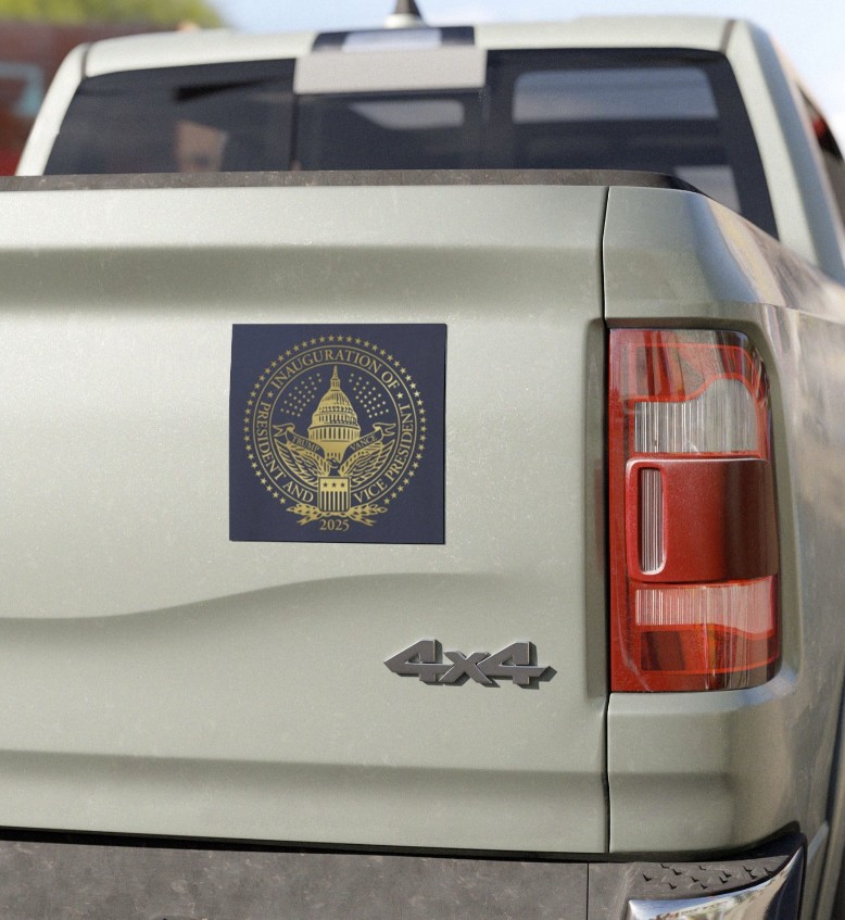 2025 Inaugural Maga Seal Car Magnet