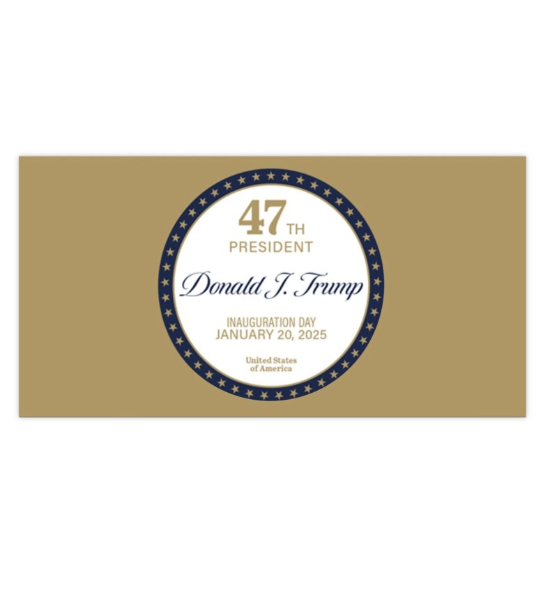 2025 Inauguration Day Bumper Stickers