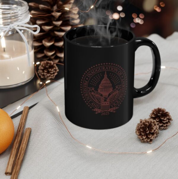 2025 Inauguration MAGA Black Mug