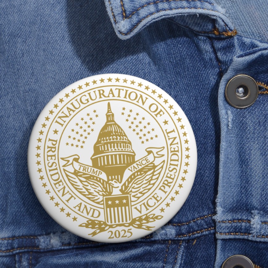 2025 Inauguration MAGA Button