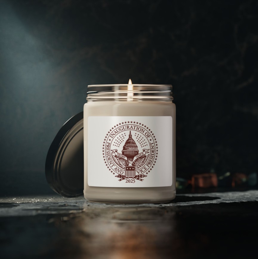 2025 Inauguration MAGA Candle