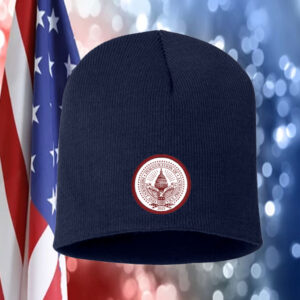 2025 Trump Inaugural Seal Red Cuffed Beanie