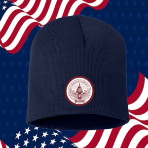 2025 Trump Inaugural Seal Red Cuffed Beanie