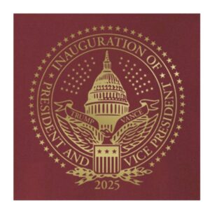 2025 Trump Inaugural Seal Red Car Magnets