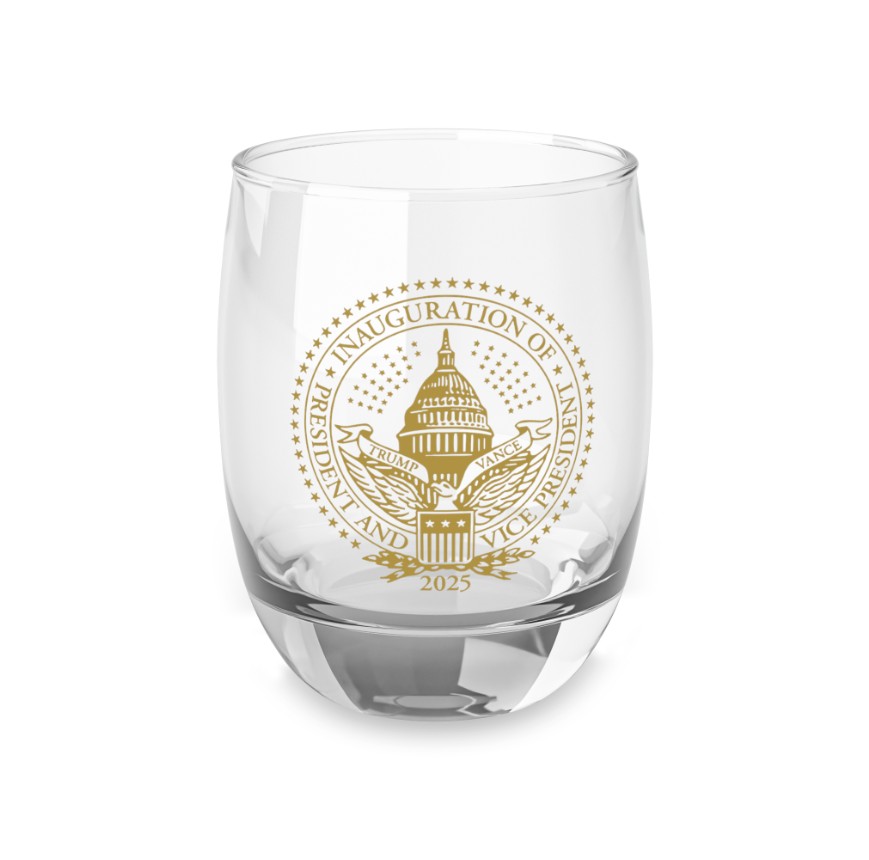 2025 Trump Inaugural Seal Wine Glasses
