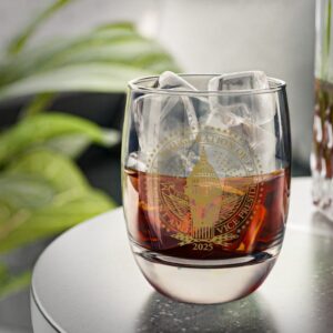 2025 Trump Inaugural Seal Wine Glasses
