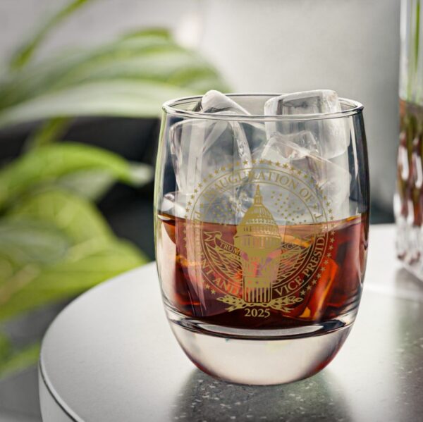 2025 Trump Inaugural Seal Wine Glasses