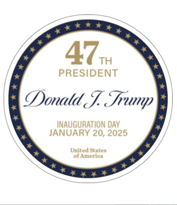 2025 Trump Inauguration Day Stickers