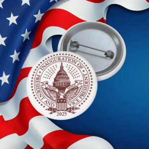 2025 Trump Inauguration MAGA Buttons