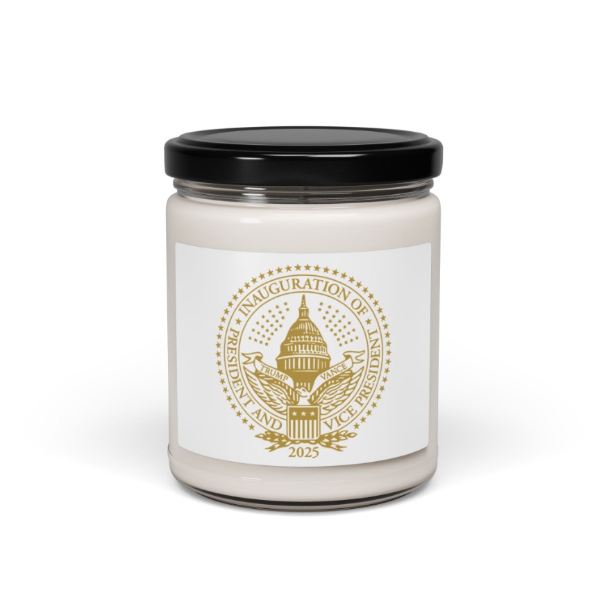 2025 Trump Inauguration MAGA Candle
