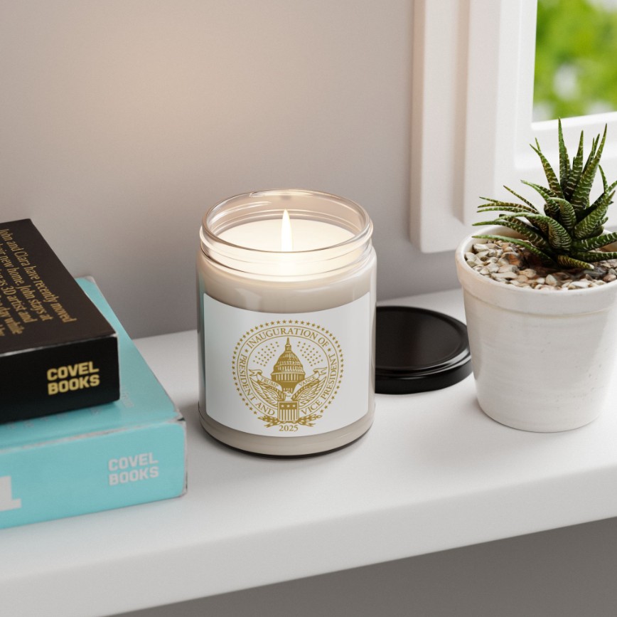 2025 Trump Inauguration MAGA Candle