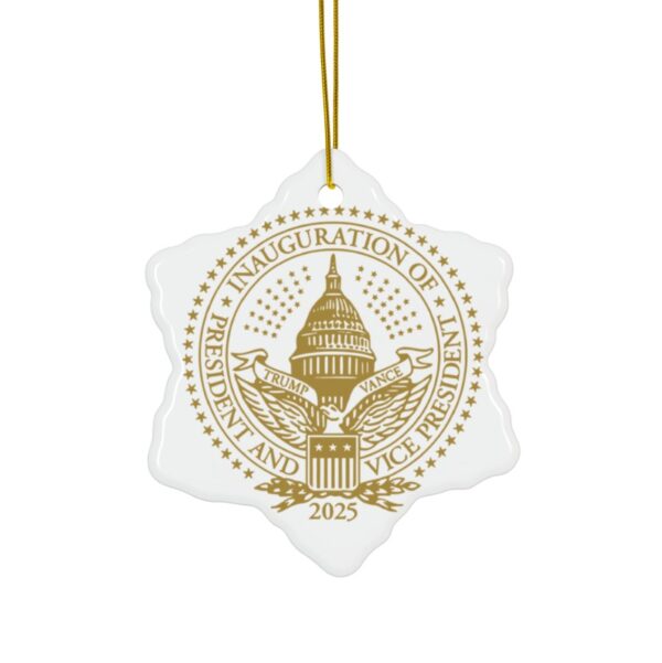 2025 Trump Inauguration MAGA Ornament