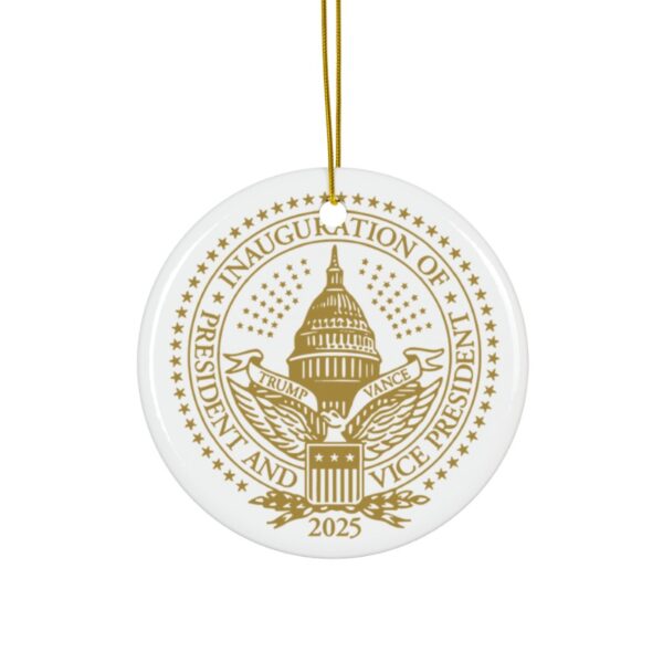 2025 Trump Inauguration MAGA Ornament