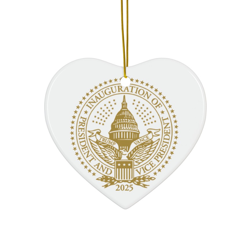 2025 Trump Inauguration MAGA Ornament