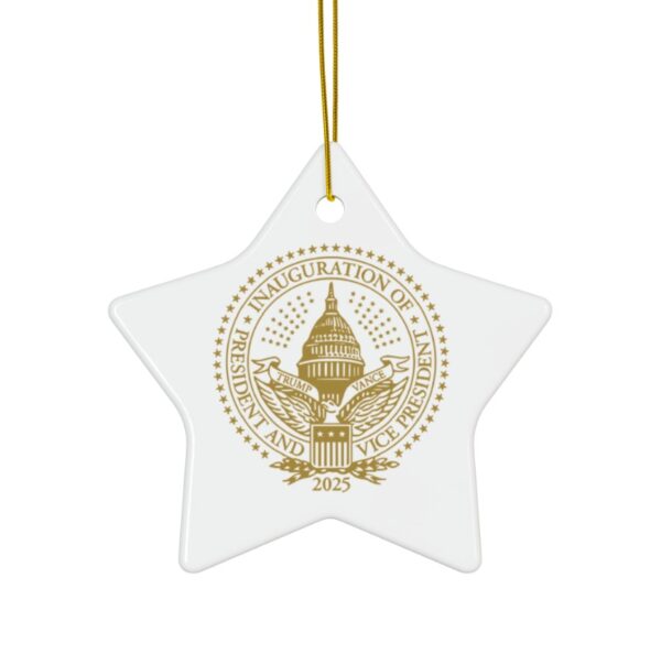 2025 Trump Inauguration MAGA Ornament