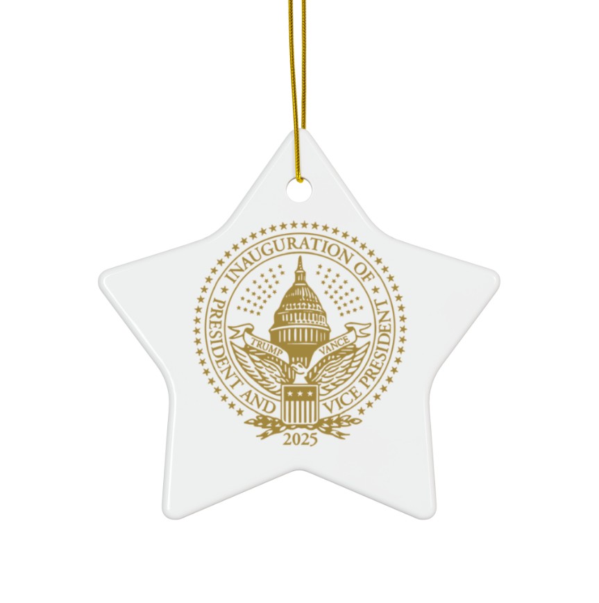 2025 Trump Inauguration MAGA Ornament