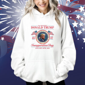 Donald Trump 47th President Inauguration 2025 Supporters Patriotic Shirt