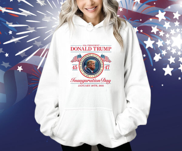 Donald Trump 47th President Inauguration 2025 Supporters Patriotic Shirt