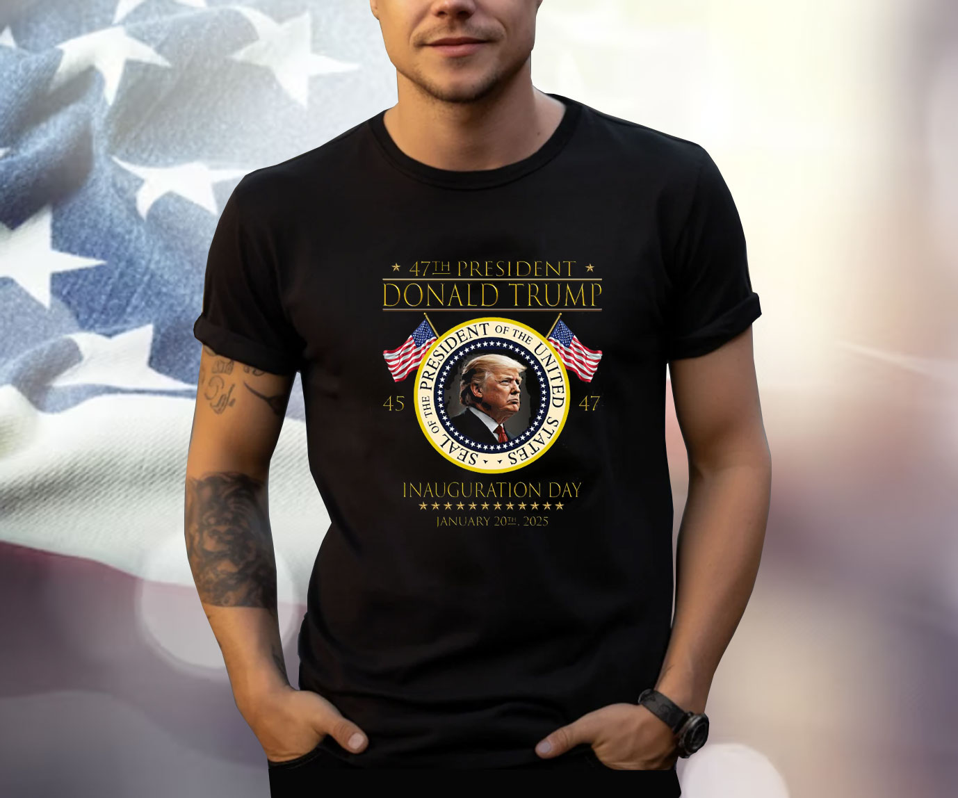 Donald Trump 47th President Inauguration Shirt