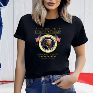 Donald Trump 47th President Inauguration Shirt