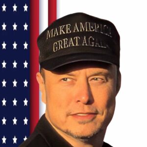 Donald Trump Dark MAGA 2025 Hat