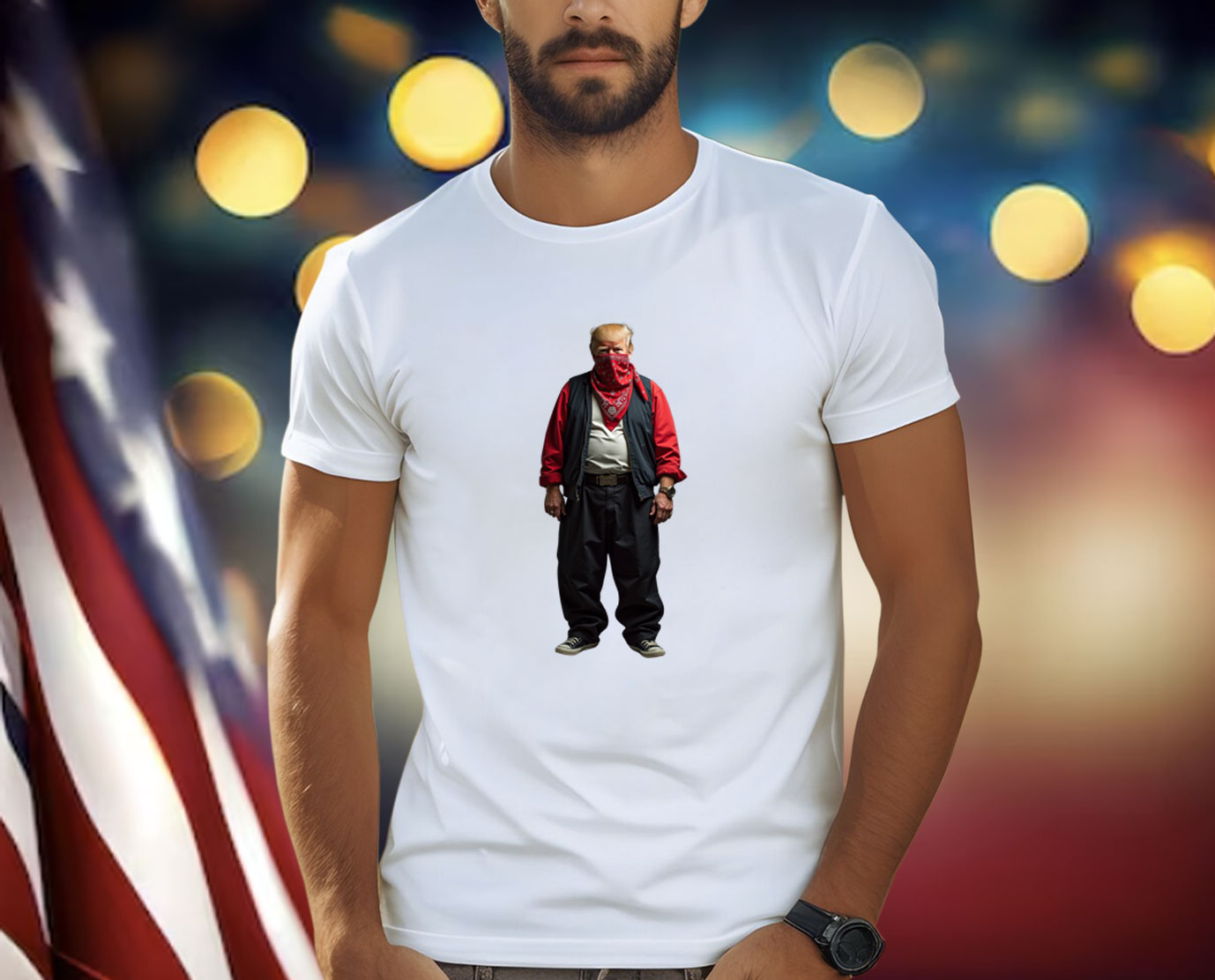 Donald Trump as Rap Gangster T-Shirt