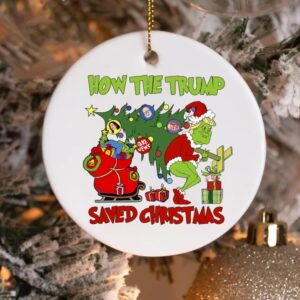 How The Trump Saved Christmas Trump Ornament