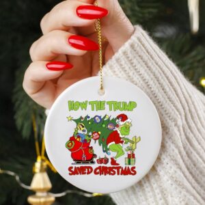 How The Trump Saved Christmas Trump Ornament